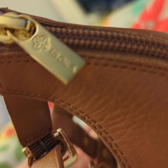 Isola‎ women's brown leather gladiator sandals size 8 - Picture 7 of 9